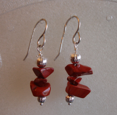 Red Jasper Earrings