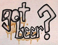 Got Beer Airbrushed T-Shirt