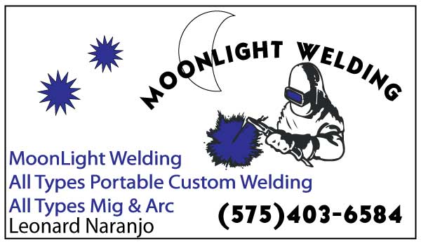 Moonlight Welding business Cards