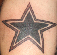 Dallas Star Tattoo