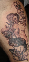 Devilish Women Tattoo