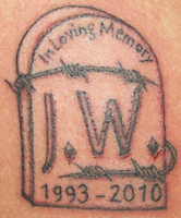 In Loving Memory Tattoo