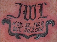 JWL Memorial Tattoo