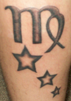 Zodiac Stars Tattoo