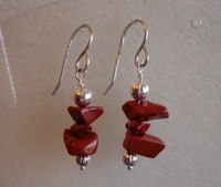 Red Jasper Earrings