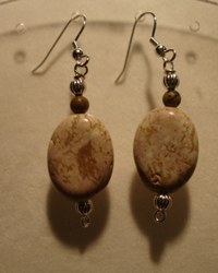 Magnesite & Jasper Earrings