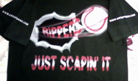 Airbrushed Softball T-Shirts