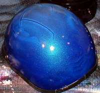Blue Skull Motorcycle Helmet