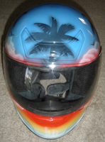 CUSTOM AIRBRUSHED MOTORCYCLE HELMETS