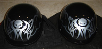 Tribal Helmet Design Airbrushed Motorcycle Helmets