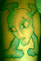 Alien Tattoo