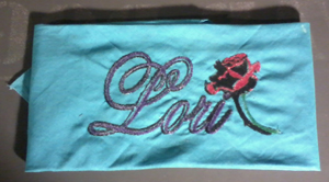 Embroidered Bandana