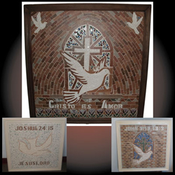 Religious Mosaic Tiles