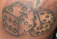 Dice Tattoo