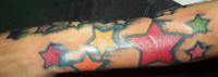 Arm Stars TATTOO